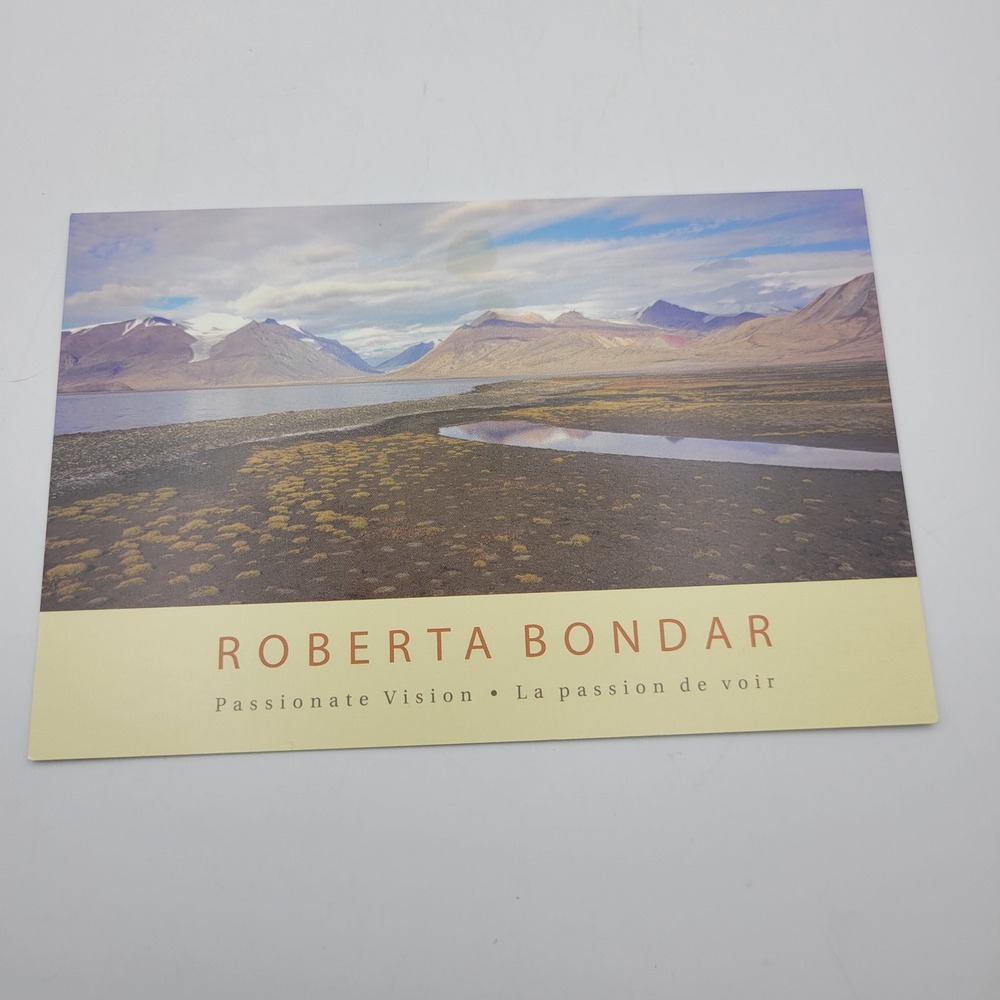 Roberta Bondar Passionate Vision Postcard Quttinirpaaq National Park Nunavut
